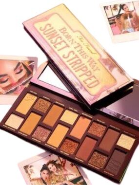 Too Faced Born This Way Sunset Stripped Eyeshadow Palette. BNIB